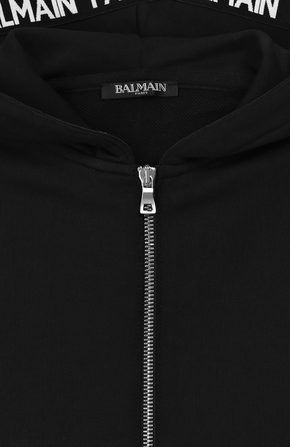 Хлопковый кардиган с капюшоном BALMAIN, арт. 6L4020/LX170/12-16, фото 3