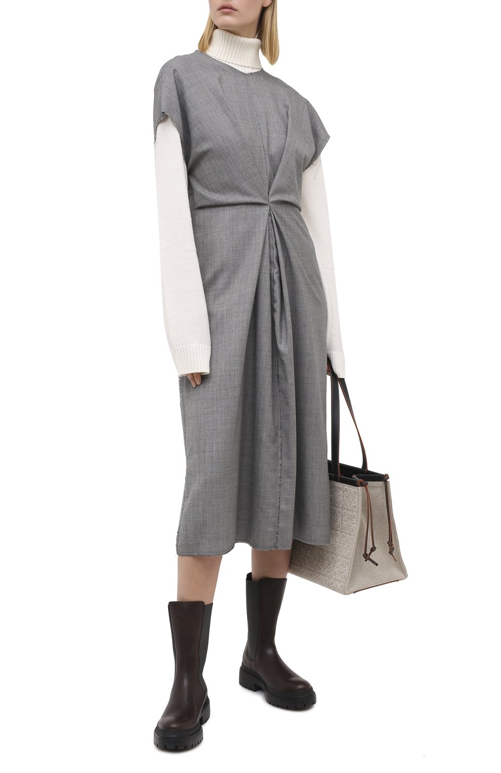 Кожаные ботинки BRUNELLO CUCINELLI, арт. MZSLG1906, фото 2