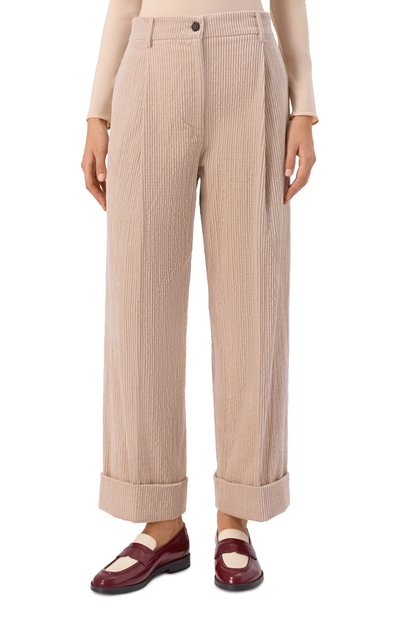 Вельветовые брюки ANTONELLI FIRENZE кремового цвета по цене 77400 руб., арт. M8451P/688B, фото 3 Вельветовые брюки ANTONELLI FIRENZE, арт. M8451P/688B, фото 3