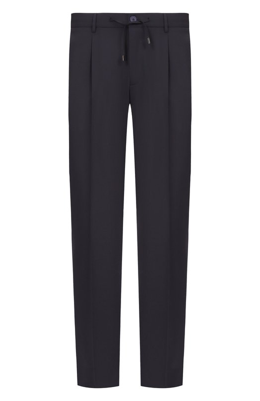 Шерстяные брюки Stefano Ricci M1T5100153/WEA02U Синий M1T5100153/WEA02U