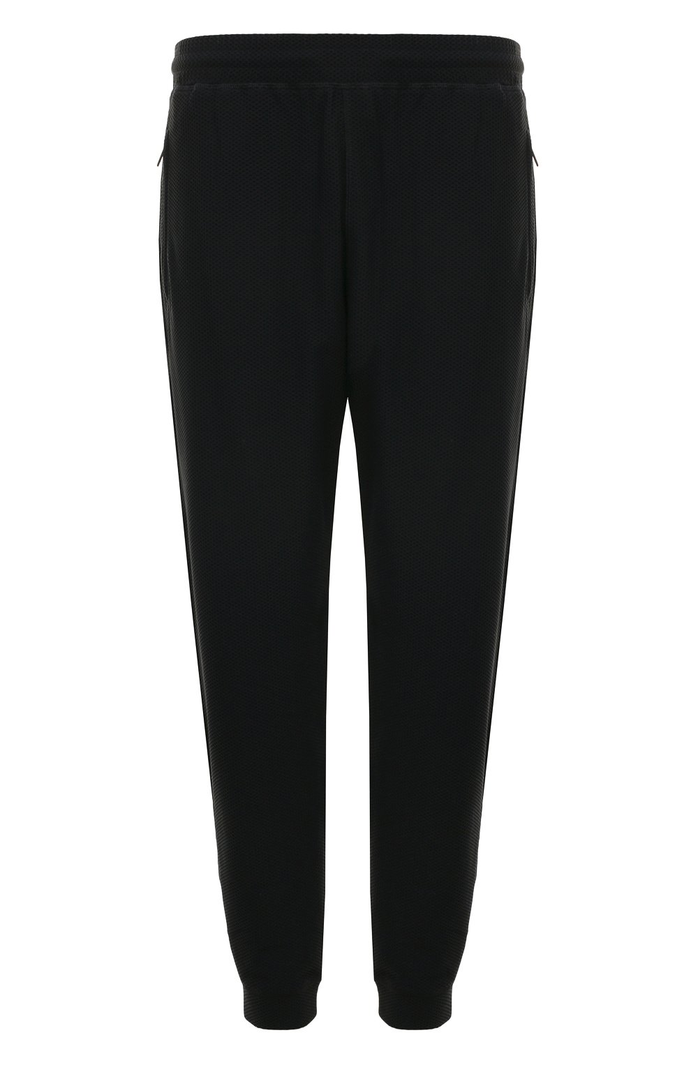 Джоггеры GIORGIO ARMANI черного цвета по цене 96350 руб., арт. 3DSP74/SJFJZ, фото 1 Джоггеры GIORGIO ARMANI, арт. 3DSP74/SJFJZ, фото 1