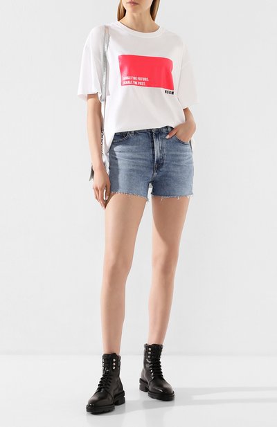 Хлопковая футболка MSGM, арт. 2845MDM07 207228, фото 2