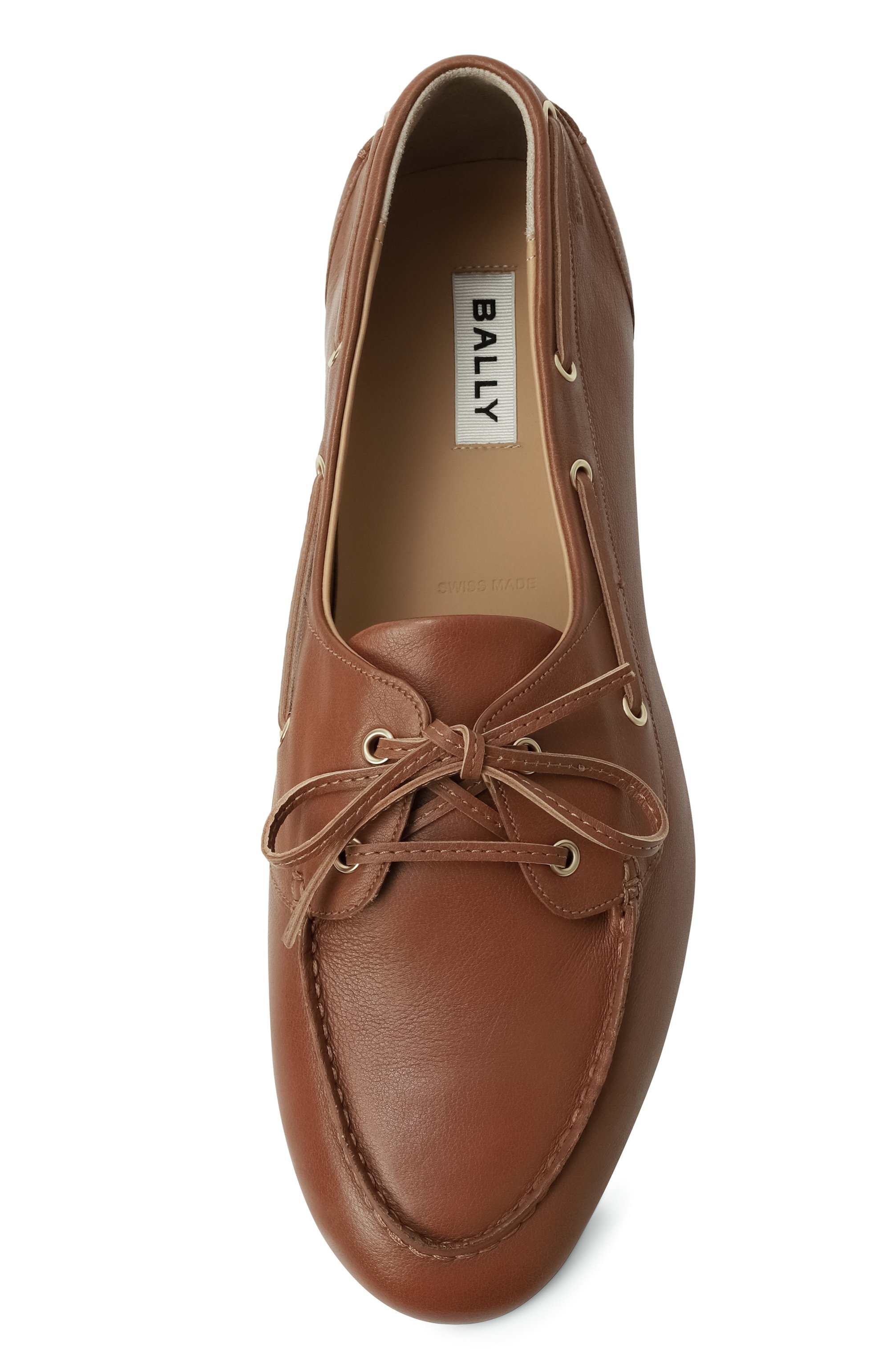 Кожаные топсайдеры pathy BALLY, арт. MSF0B5/BU008, фото 6