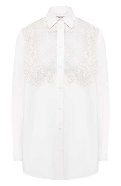 Женская хлопковая рубашка VALENTINO, арт. SB3AB14I5A6