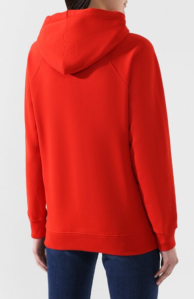 Хлопковый пуловер KENZO красного цвета по цене 36300 руб., арт. 2SW8834XC, фото 4 Хлопковый пуловер KENZO, арт. 2SW8834XC, фото 4