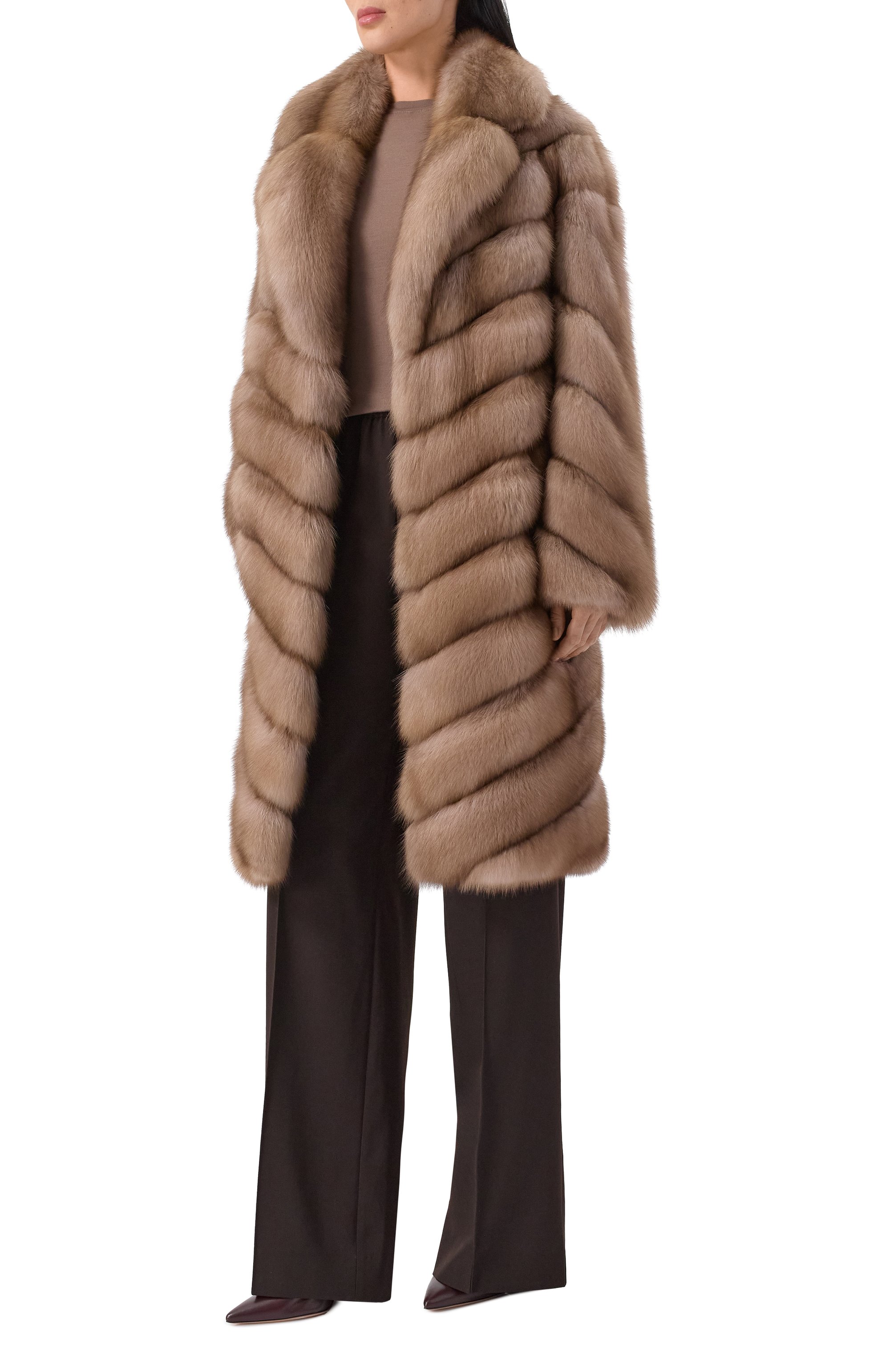 Шуба из соболя VICTORIA KUSENKOVA, арт. 703609305611, фото 2