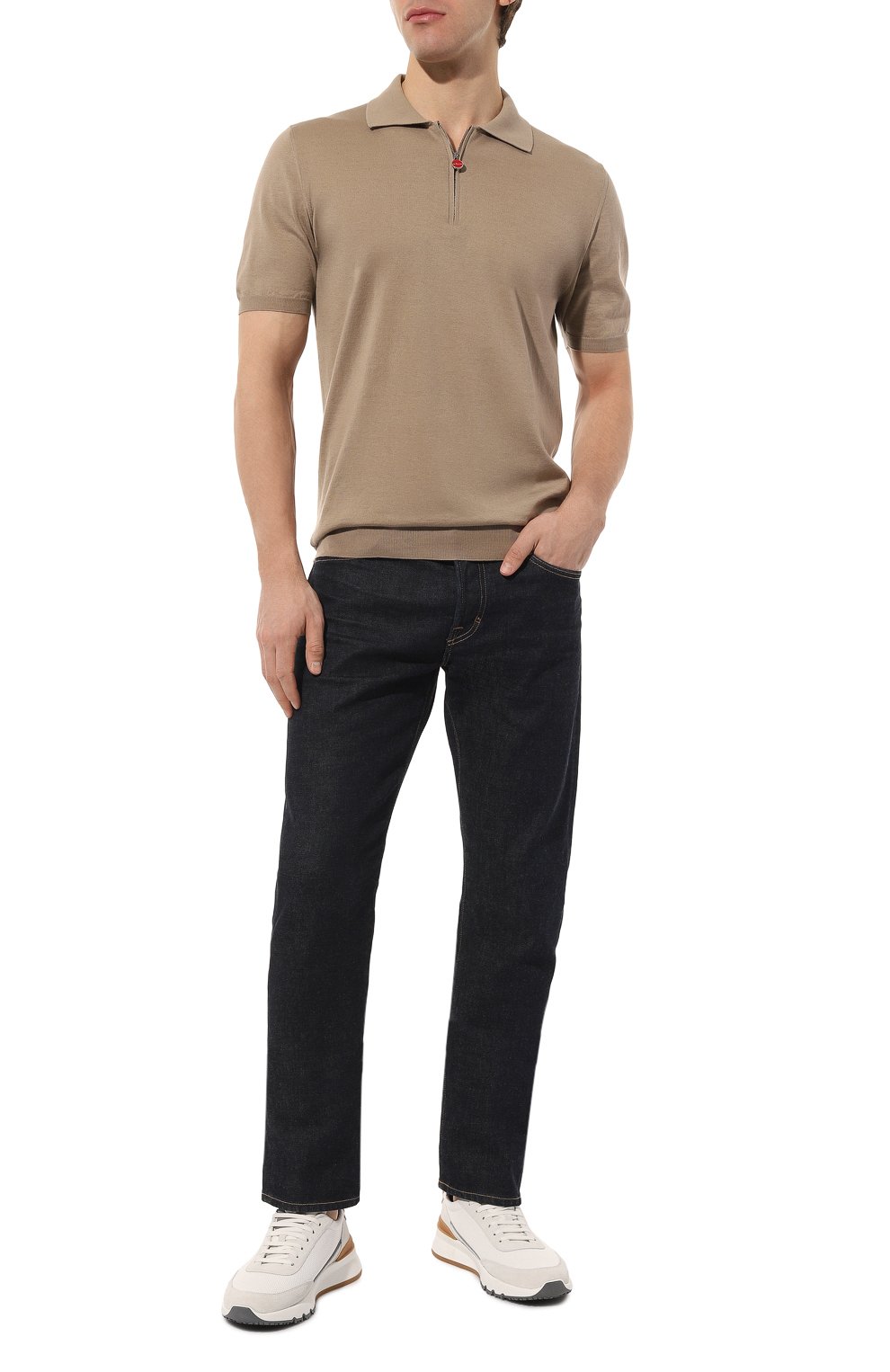 Хлопковое поло KITON, арт. UK33Z, фото 2