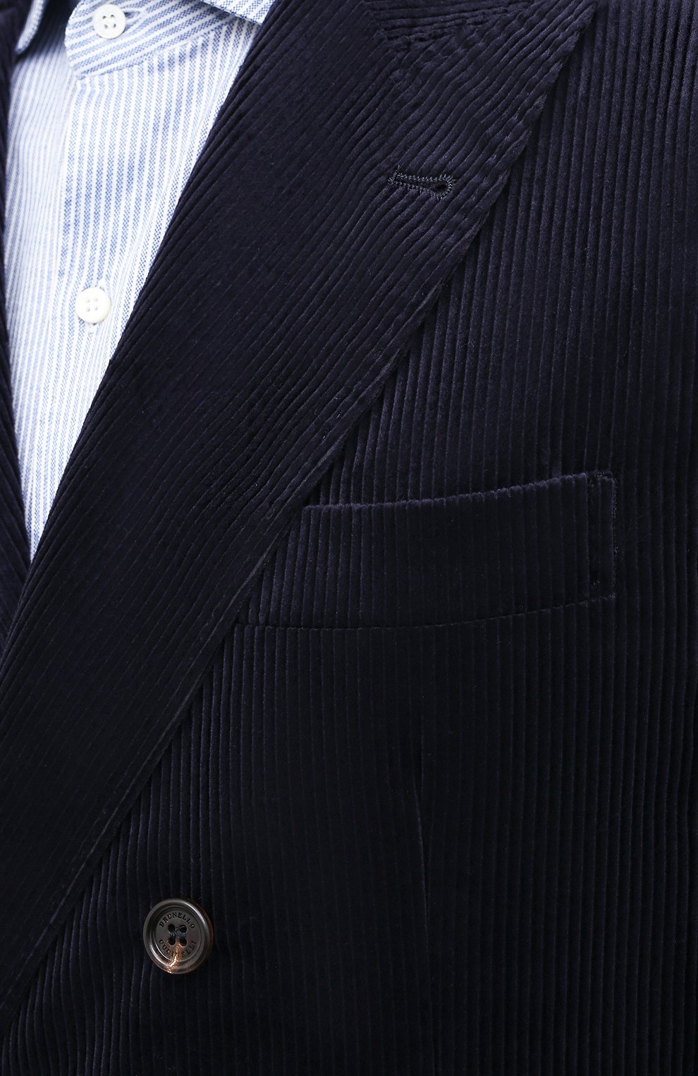 Вельветовый пиджак BRUNELLO CUCINELLI, арт. ML4637BBD, фото 5