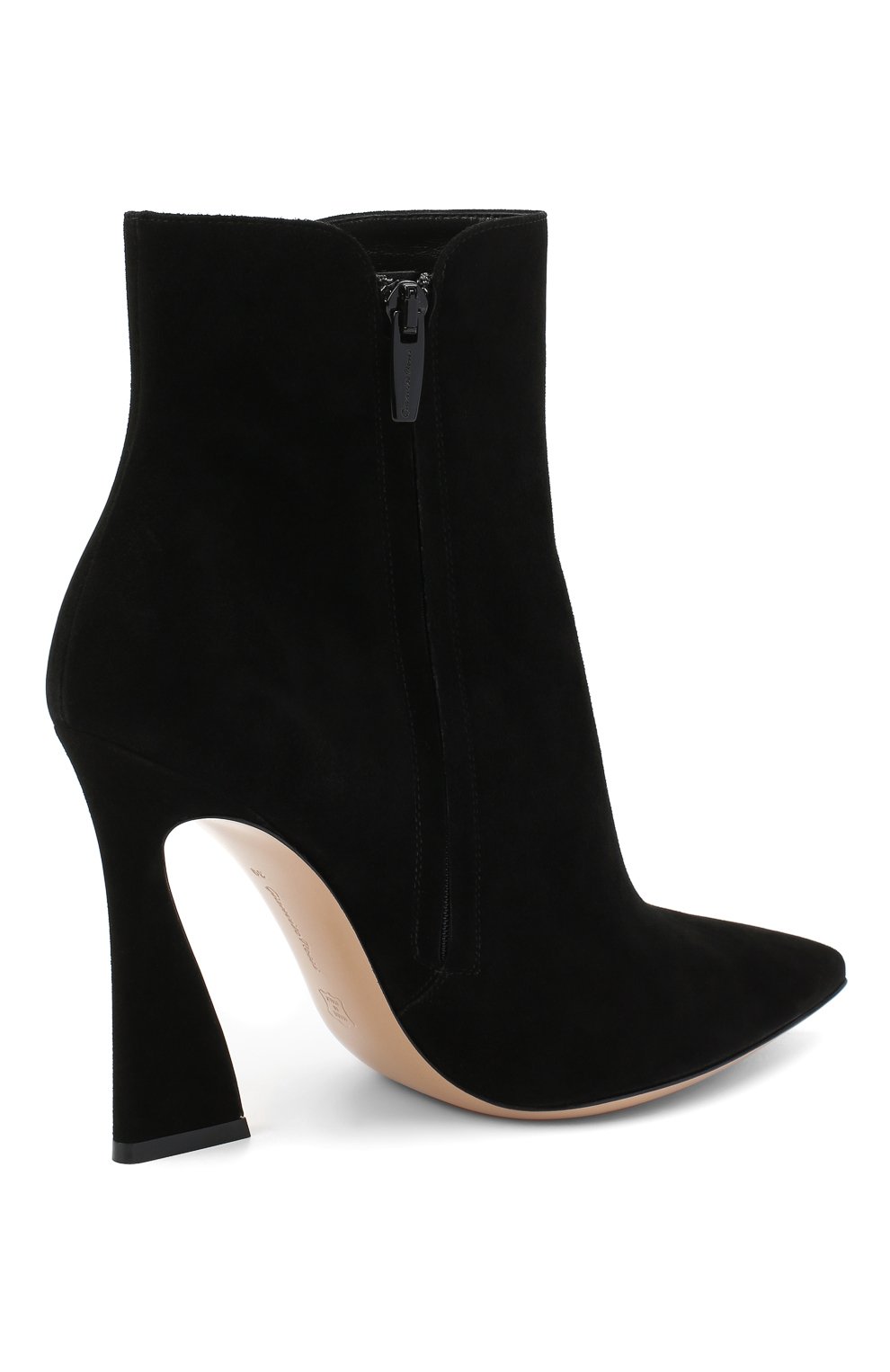 Кожаные ботильоны aura GIANVITO ROSSI, арт. G73424.15RIC.CASNER0, фото 4