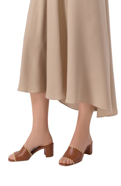 Кожаные мюли GIORGIO ARMANI, арт. GW003236/AF24935, фото 2