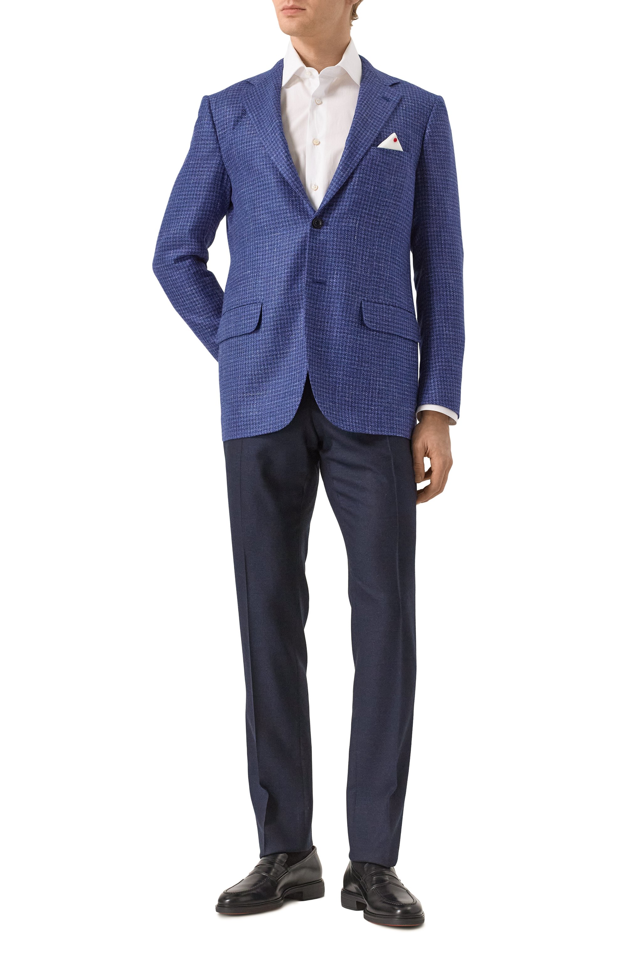 Кожаные пенни-лоферы easy SANTONI, арт. MGEG18964NEAXNTG, фото 2