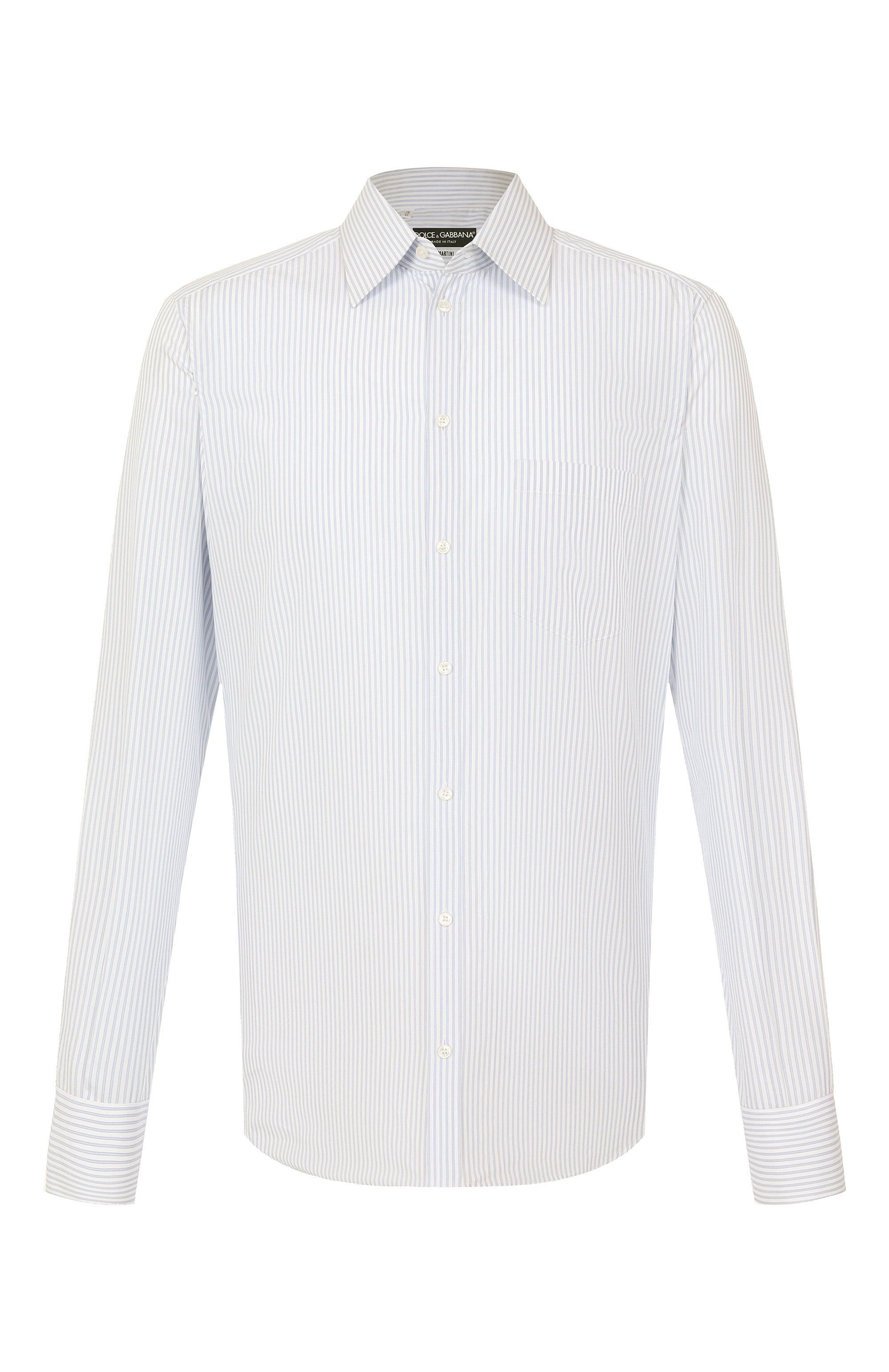 Хлопковая рубашка DOLCE & GABBANA, арт. G5MQ5T/FR50Q, фото 1