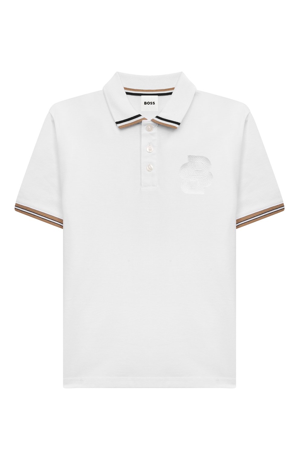 Хлопковое поло BOSS, арт. J51170, фото 1