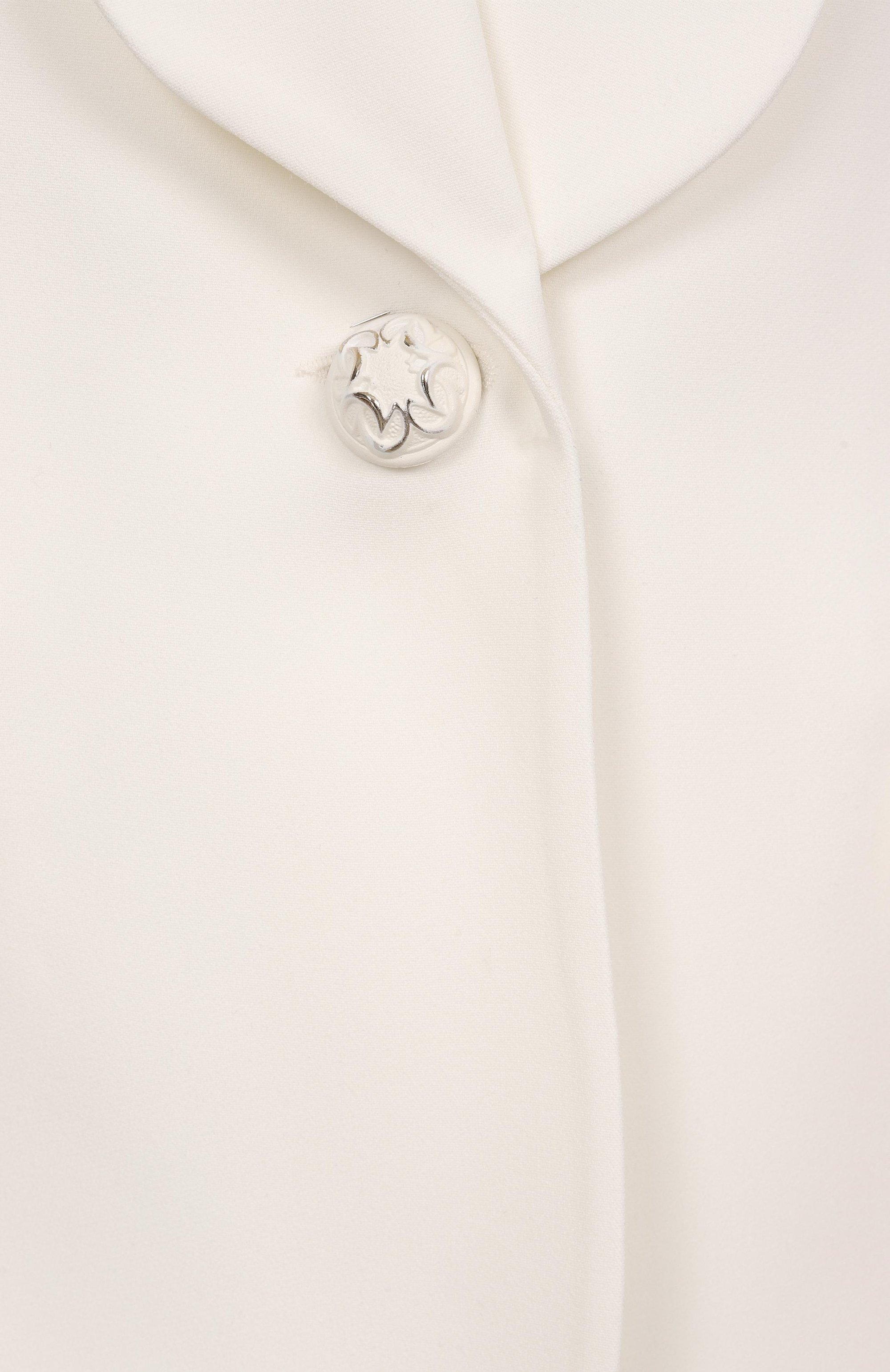 Жакет ELIE SAAB белого цвета по цене 279000 руб., арт. J0003NR25, фото 6 Жакет ELIE SAAB, арт. J0003NR25, фото 6