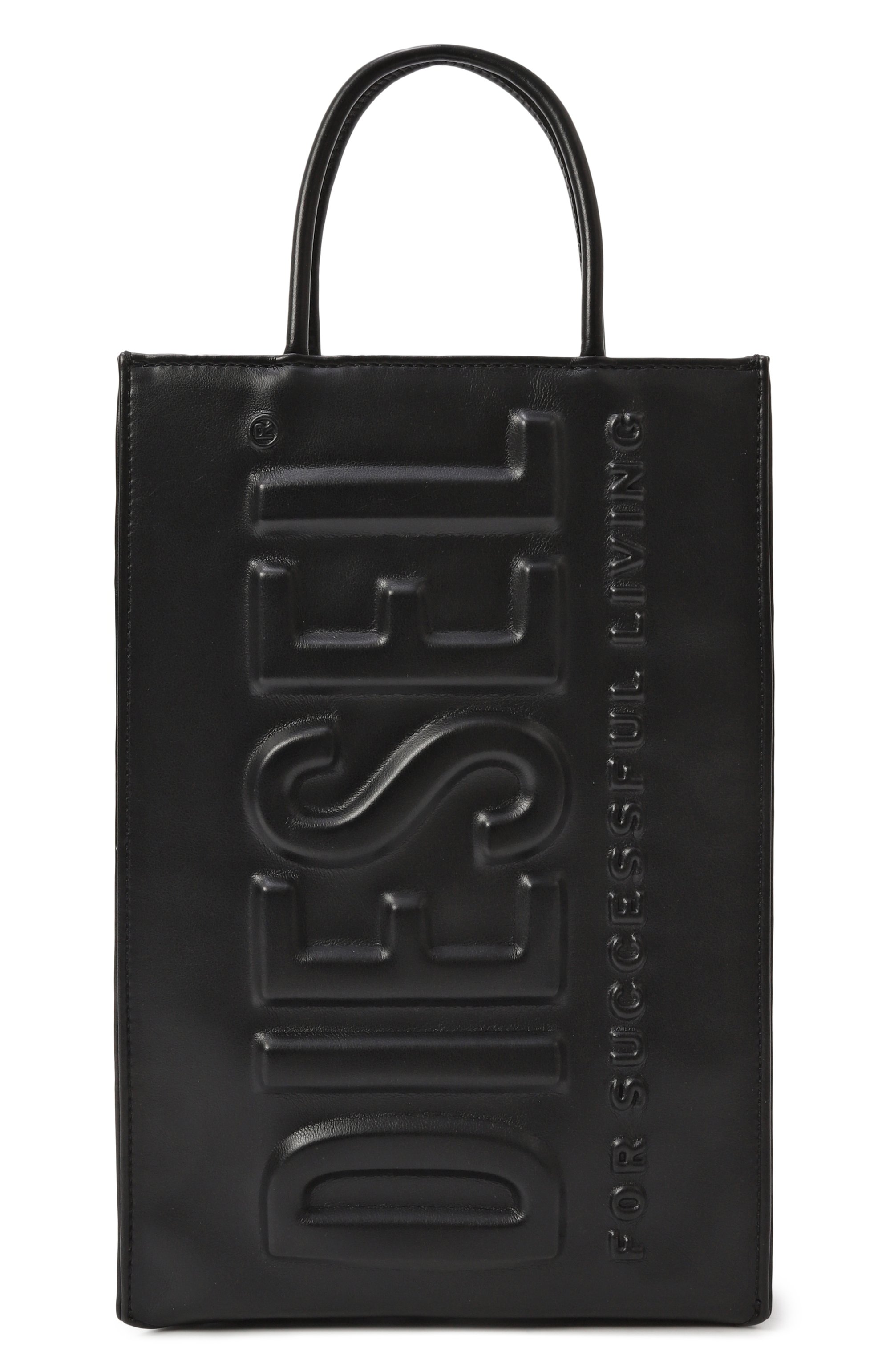 Сумка dsl 3d mini DIESEL черного цвета по цене 29950 руб., арт. X09928/P5184, фото 1 Сумка dsl 3d mini DIESEL, арт. X09928/P5184, фото 1