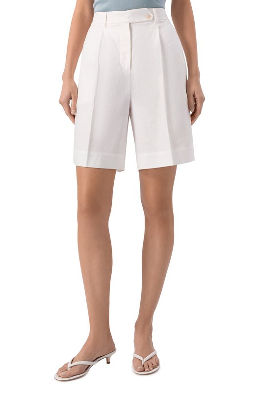 Льняные шорты MVST M26.2PW.T900/ZEG1656 Белый  M26.2PW.T900/ZEG1656 Фото 3