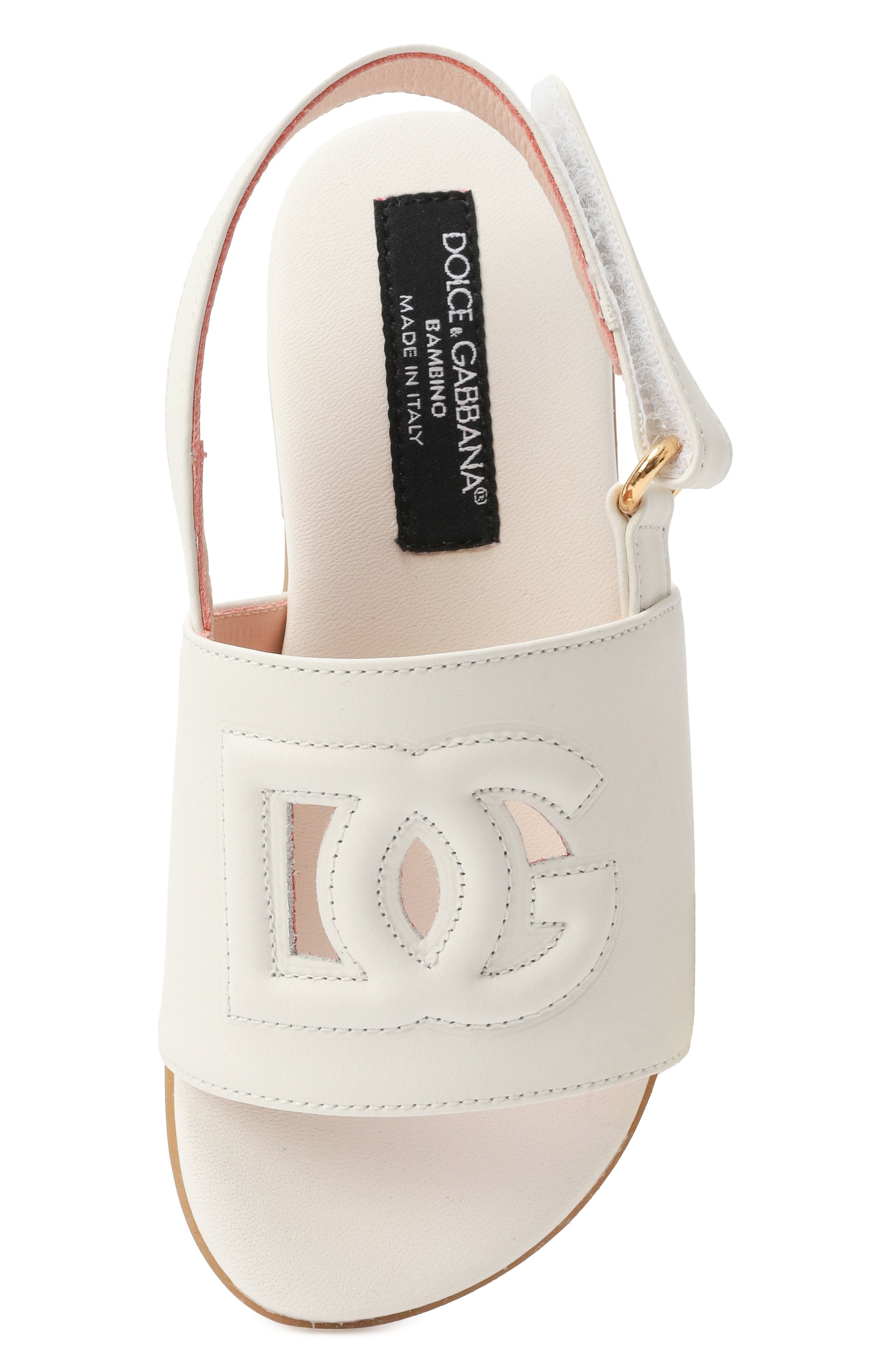 Кожаные сандалии DOLCE & GABBANA, арт. D20100/A1223/24-28, фото 4