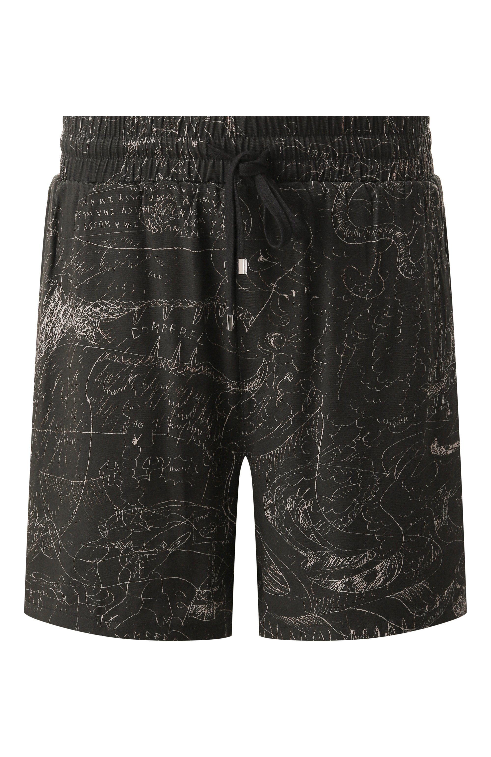 Шорты DOMREBEL черного цвета по цене 37550 руб., арт. UT0PIA/SH0RTS, фото 1 Шорты DOMREBEL, арт. UT0PIA/SH0RTS, фото 1