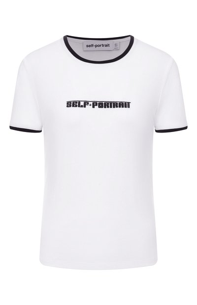 Женская футболка SELF-PORTRAIT, арт. PF25109TW