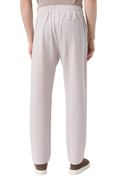 Хлопковые брюки HARRIS WHARF LONDON, арт. C7016PYG, фото 4