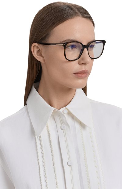 Оправа TOM FORD коричневого цвета по цене 39750 руб., арт. TF6089-B 052, фото 2 Оправа TOM FORD, арт. TF6089-B 052, фото 2