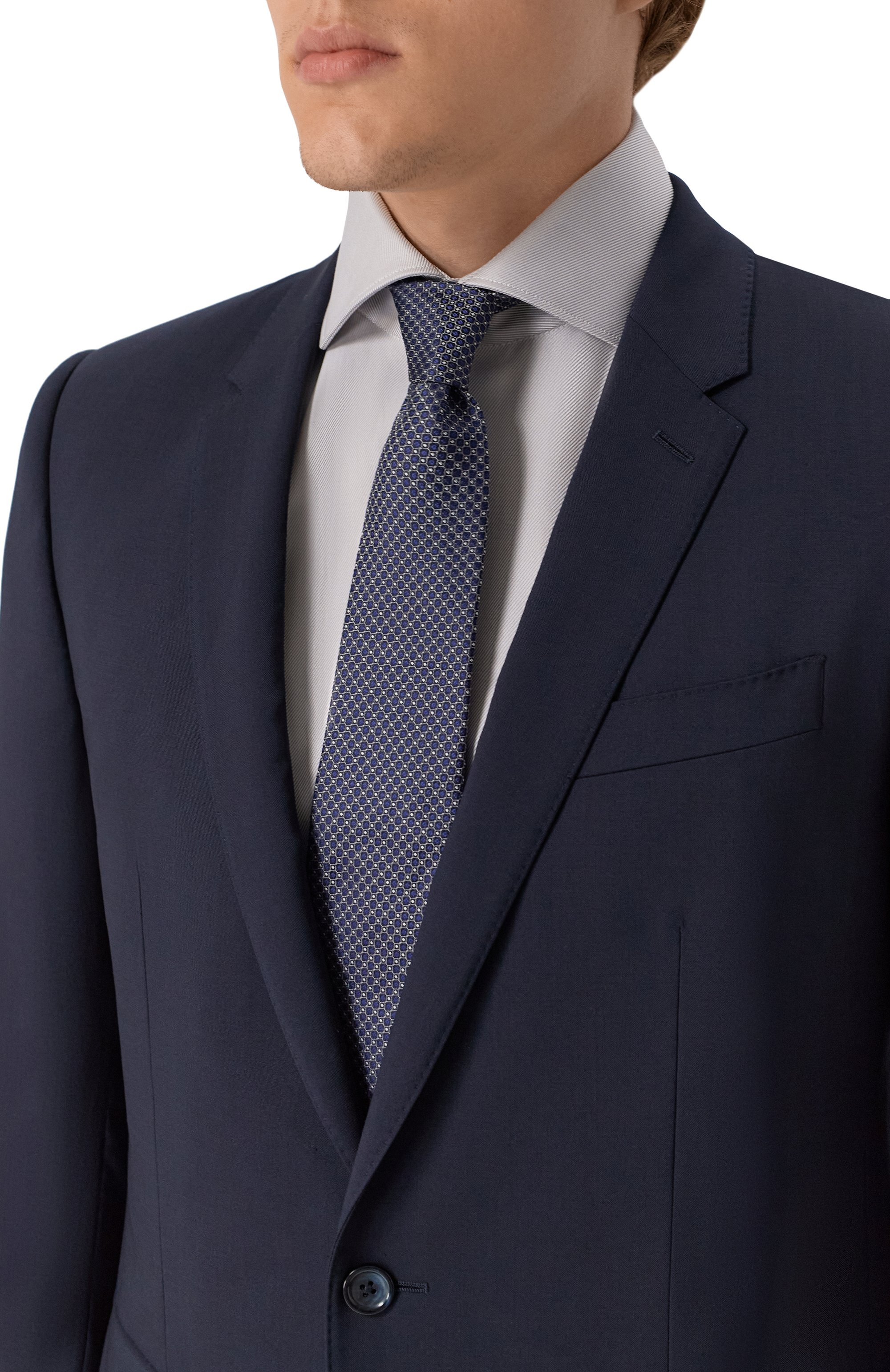 Шелковый галстук CANALI, арт. 18/HJ04335, фото 2