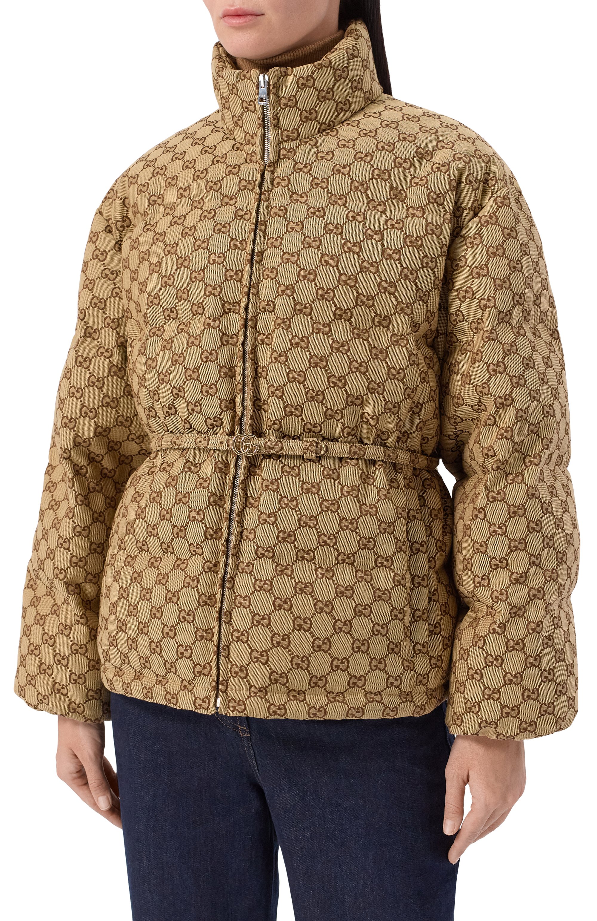 Хлопковый пуховик GUCCI, арт. 797451/Z9ABA, фото 3