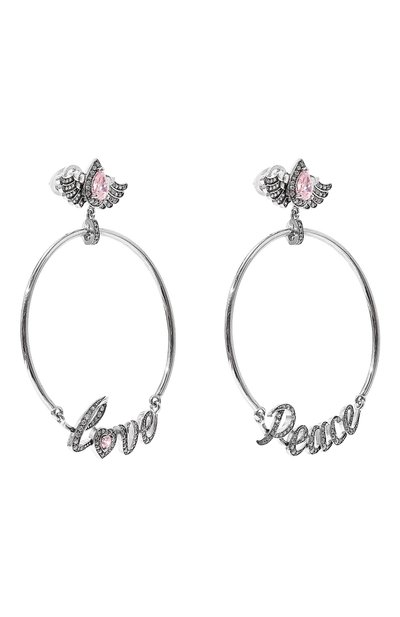 Серьги love and peace QUEENSBEE, арт. 201383, фото 4