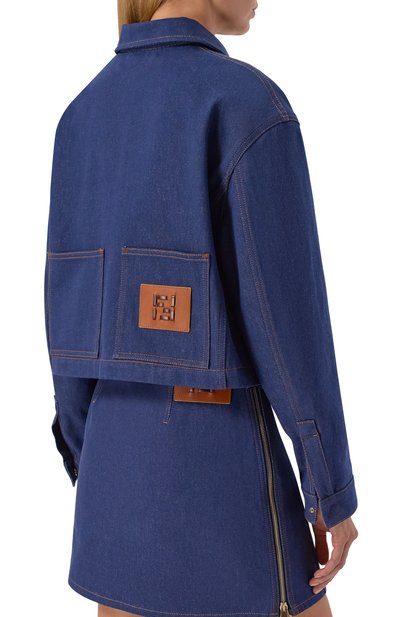 Джинсовая куртка FENDI, арт. FLF856/A0HS, фото 4