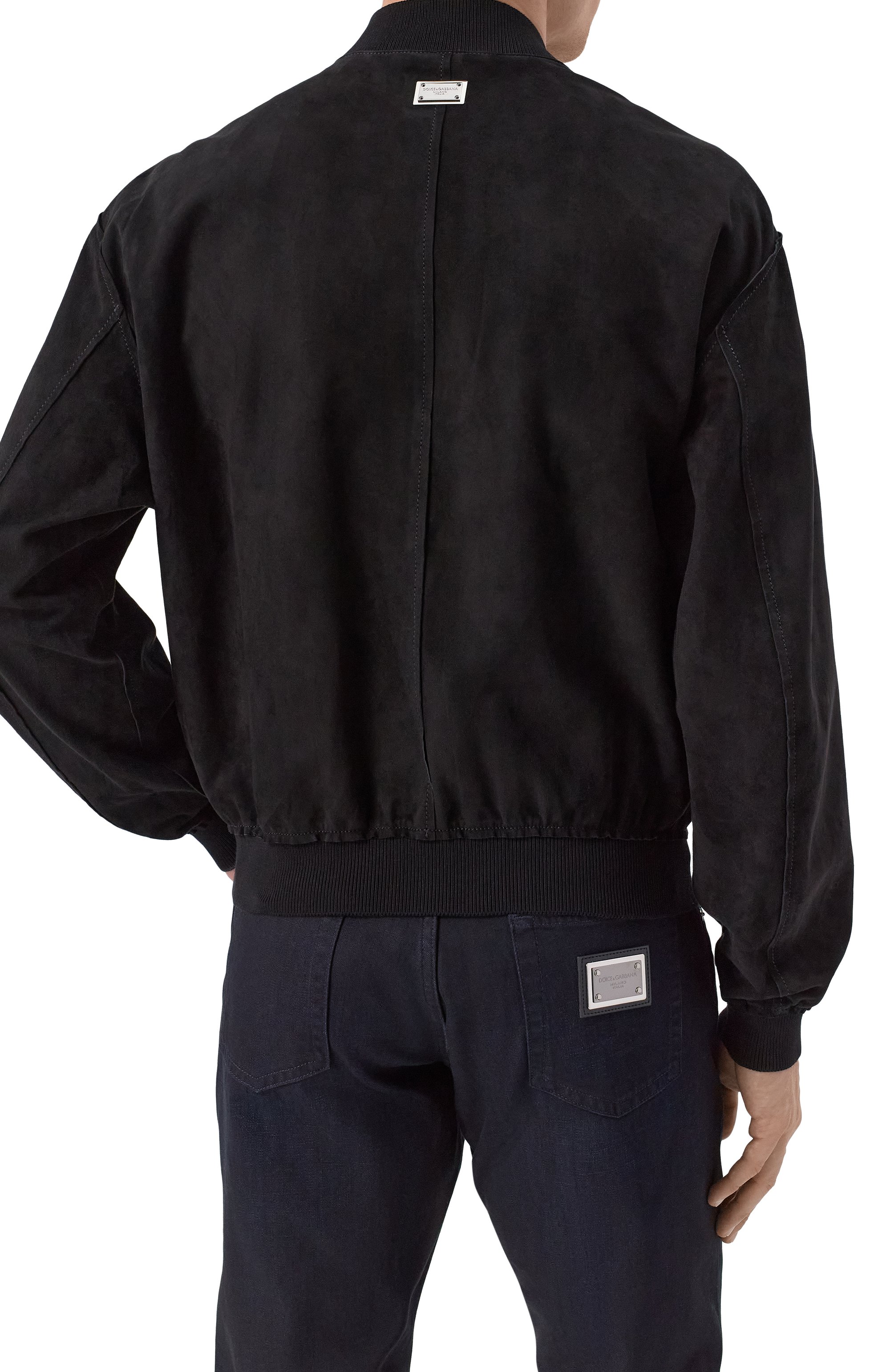 Замшевый бомбер DOLCE & GABBANA, арт. G9BL0L/GI913, фото 4