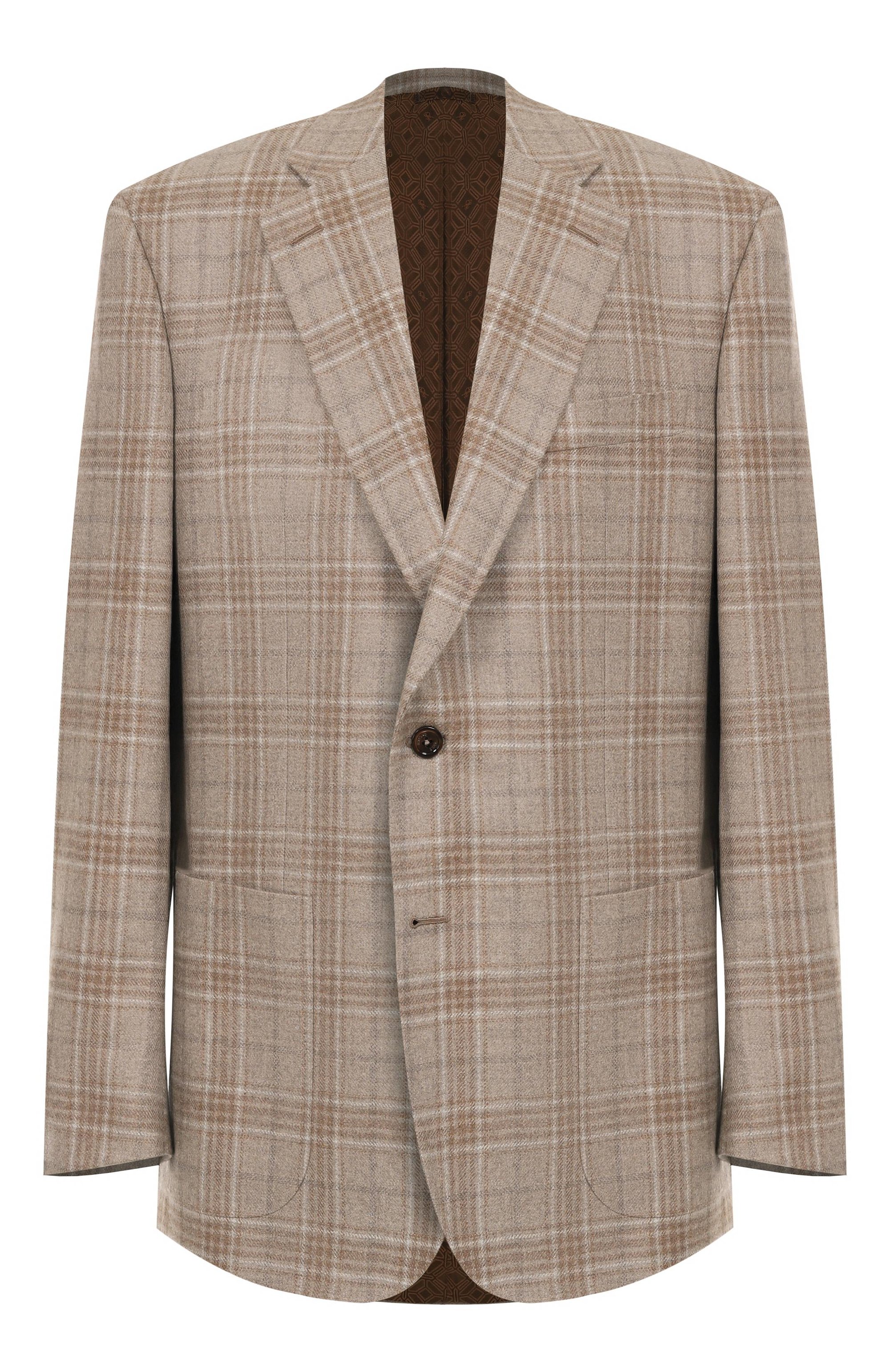 Пиджак из шерсти и шелка STEFANO RICCI, арт. S1RF4322T0/LP77HA/60, фото 1