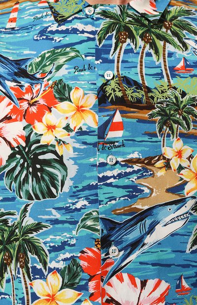 Хлопковая рубашка PAUL&SHARK, арт. 23413235, фото 5