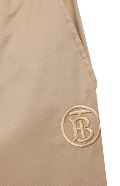 Хлопковые брюки BURBERRY, арт. 8047757, фото 3