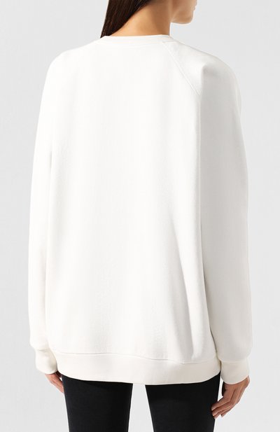 Хлопковый кардиган GUCCI белого цвета по цене 155000 руб., арт. 581165/XJBI0, фото 4 Хлопковый кардиган GUCCI, арт. 581165/XJBI0, фото 4
