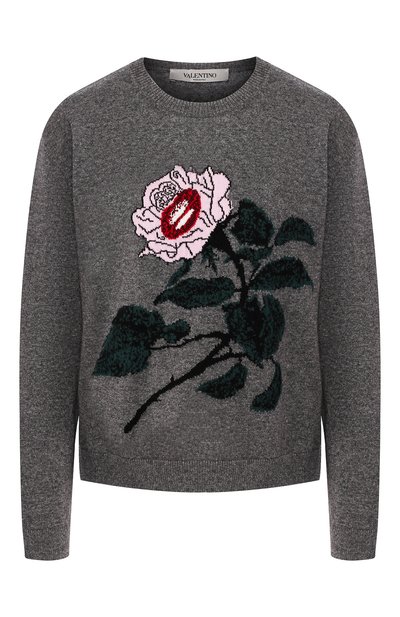 Женский пуловер из смеси шерсти и кашемира VALENTINO, арт. SB0KCA7551K