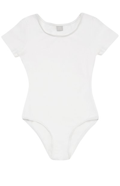 Боди из эластичного хлопка с коротким рукавом DEHA, арт. T07004, фото 1