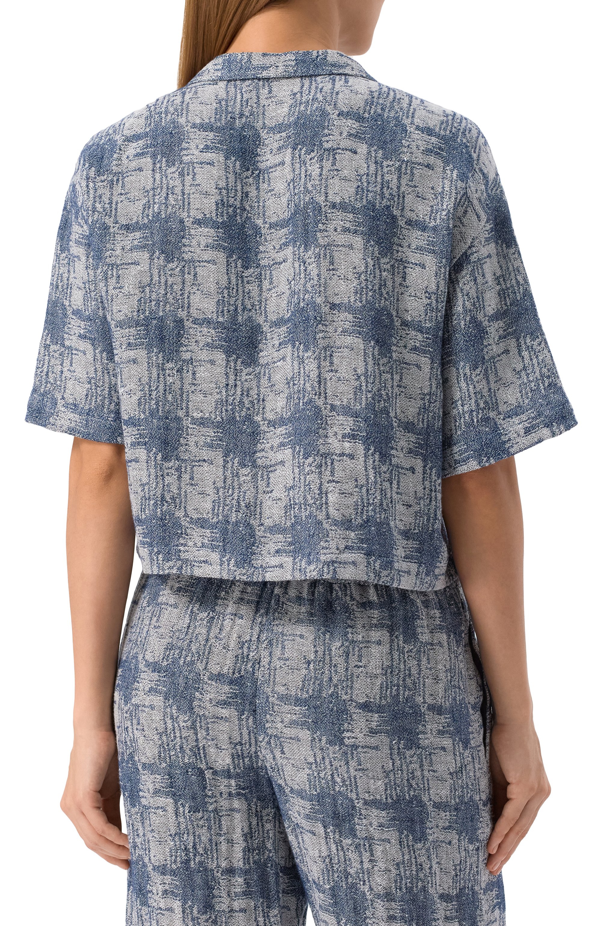 Льняная рубашка EMPORIO ARMANI, арт. EW000871/AF12524, фото 4