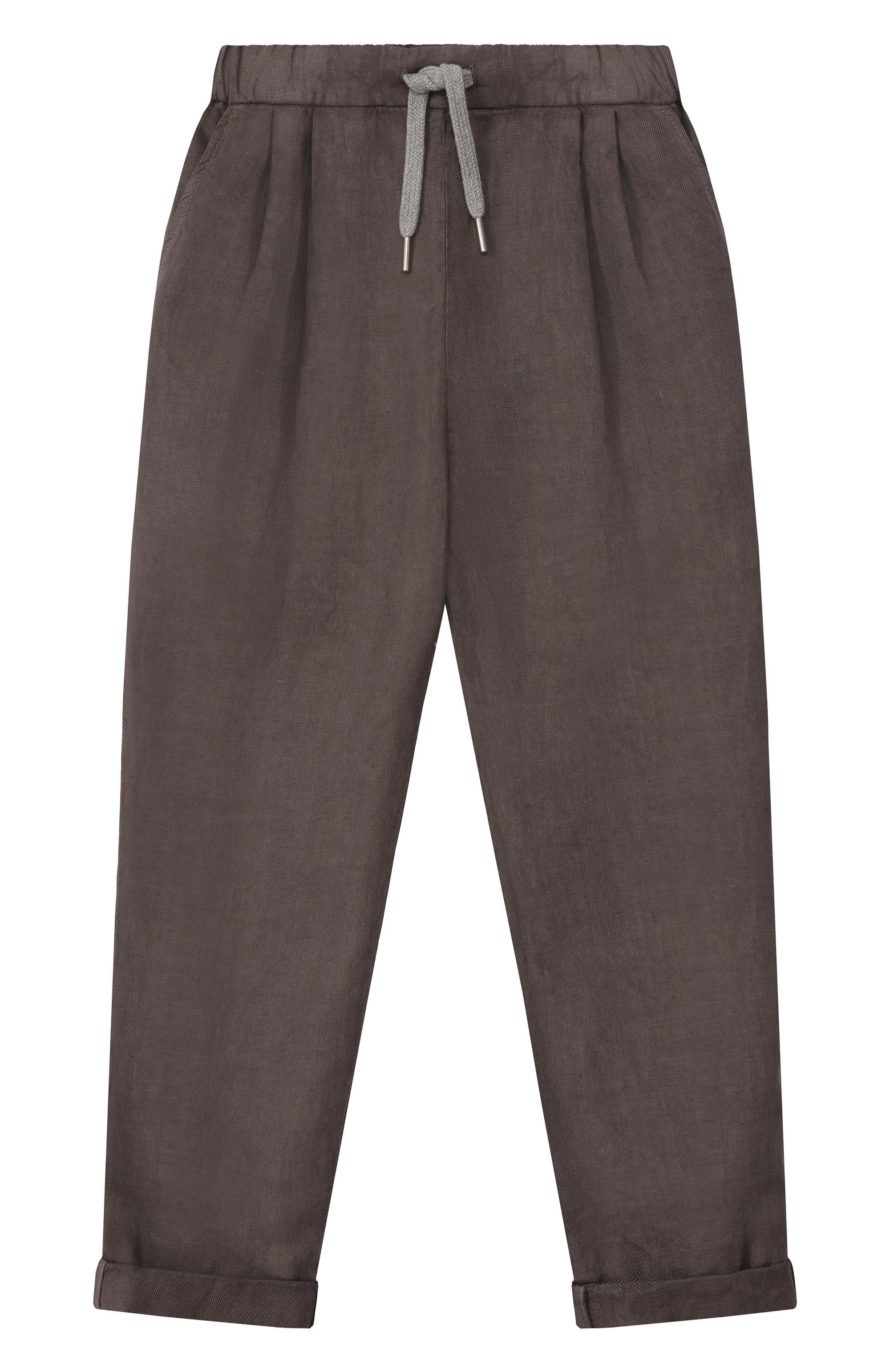 Льняные брюки BRUNELLO CUCINELLI, арт. B243DP113C, фото 1