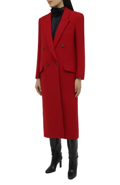 Кашемировое пальто SAINT LAURENT, арт. 641392/Y143V, фото 3