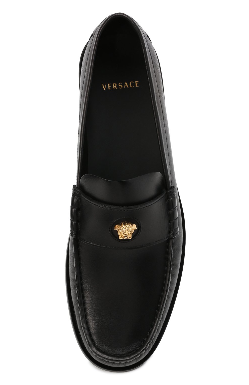 Кожаные лоферы la medusa VERSACE, арт. DSU8528/D4VFC, фото 5
