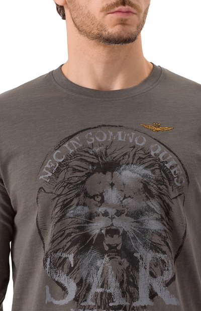 Хлопковый лонгслив AERONAUTICA MILITARE, арт. TS2485UJ00708, фото 5