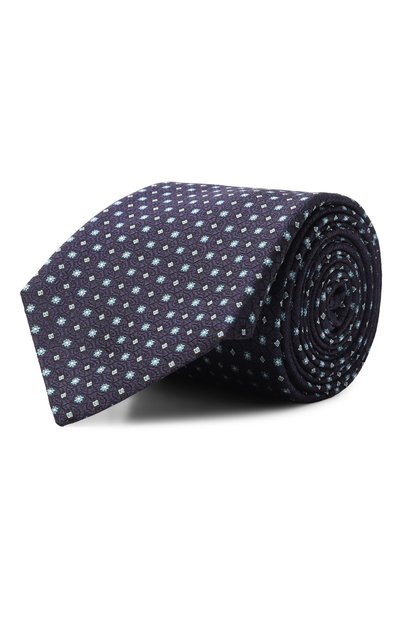 Мужской шелковый галстук CANALI, арт. 18/HJ04494