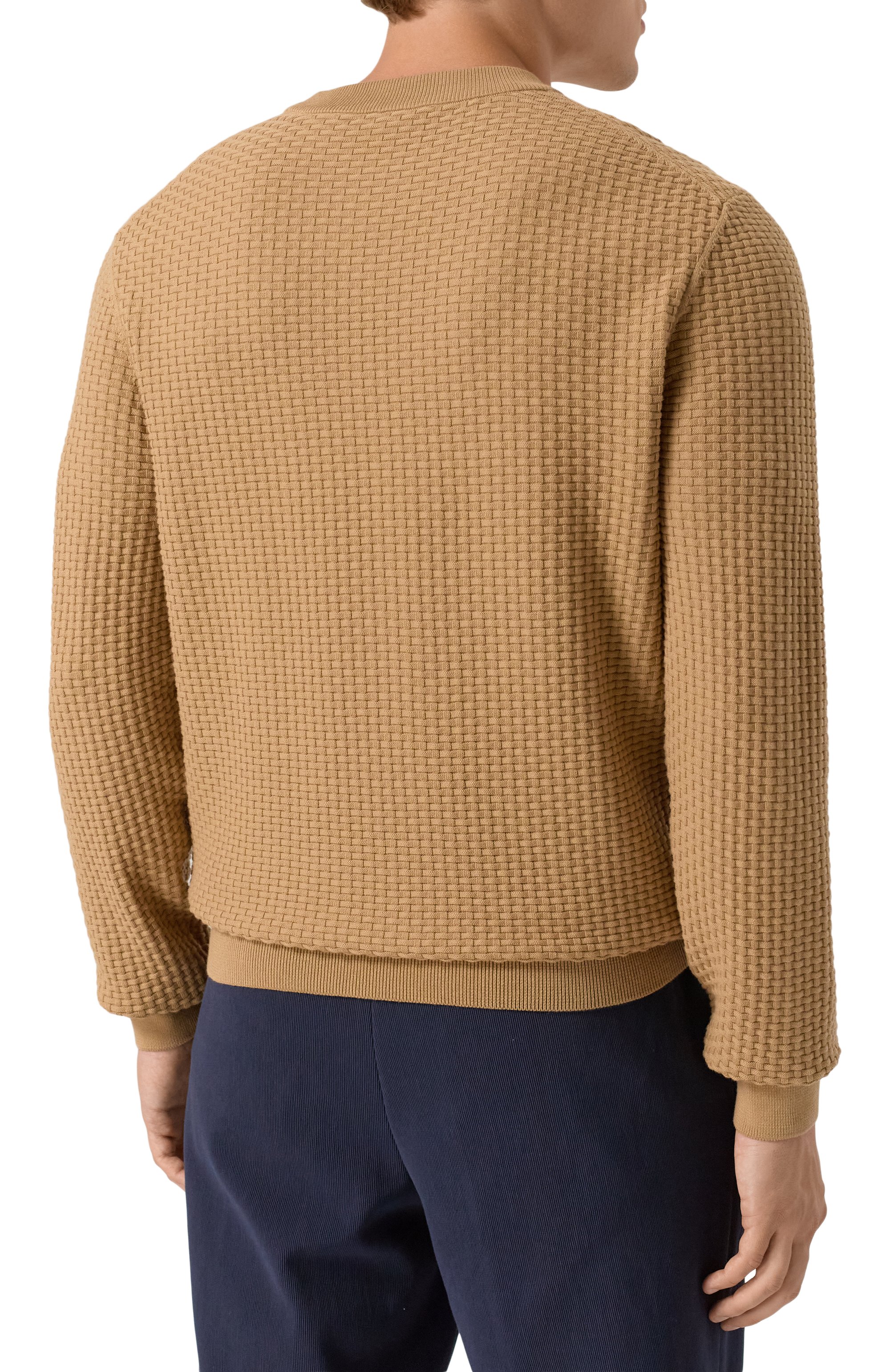 Хлопковый джемпер BOSS, арт. 50545283, фото 4