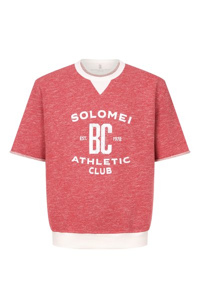 Свитшот из хлопка и льна BRUNELLO CUCINELLI, арт. MR8313378G, фото 1