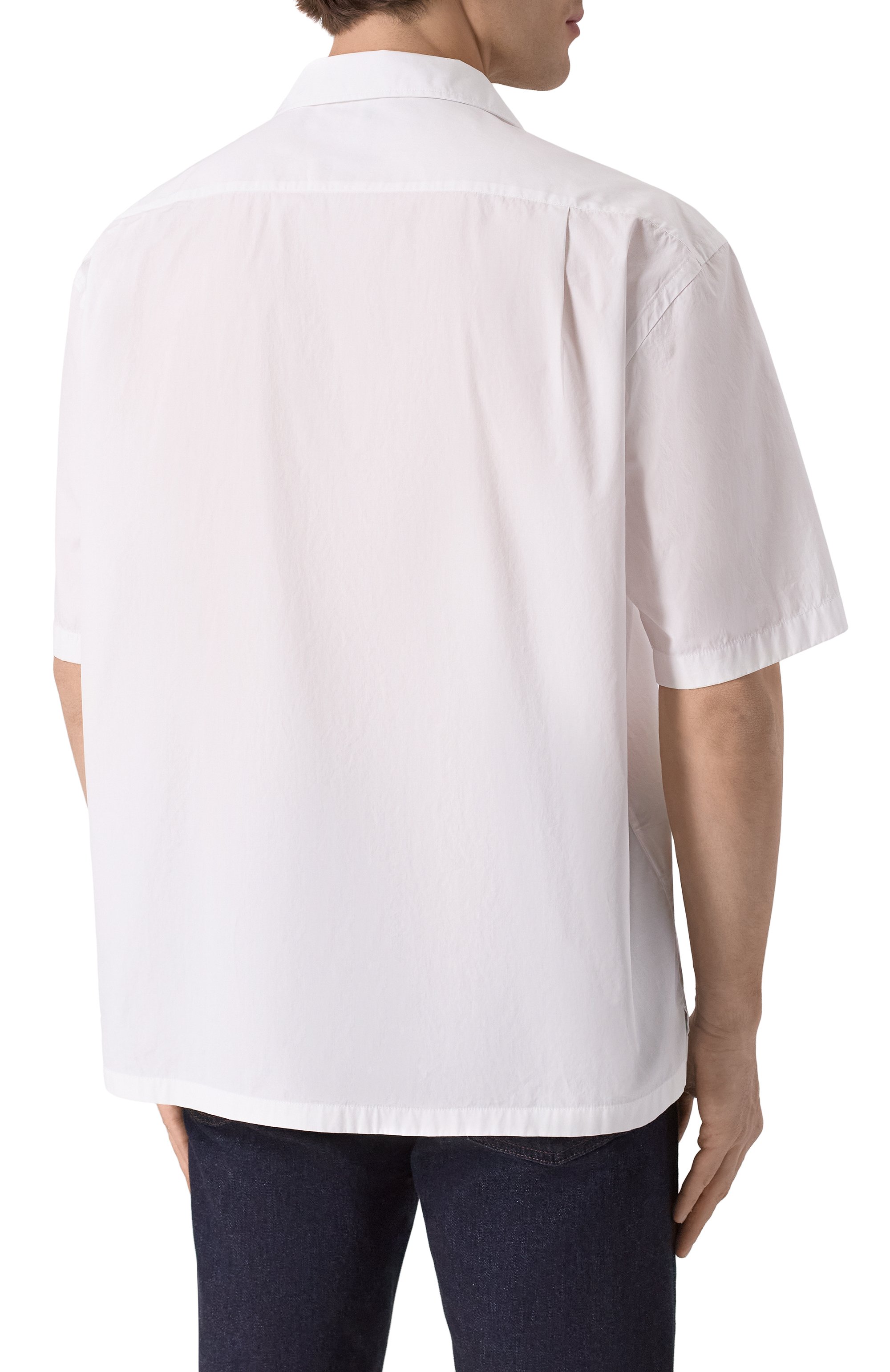 Хлопковая рубашка BOSS, арт. 50539663, фото 4