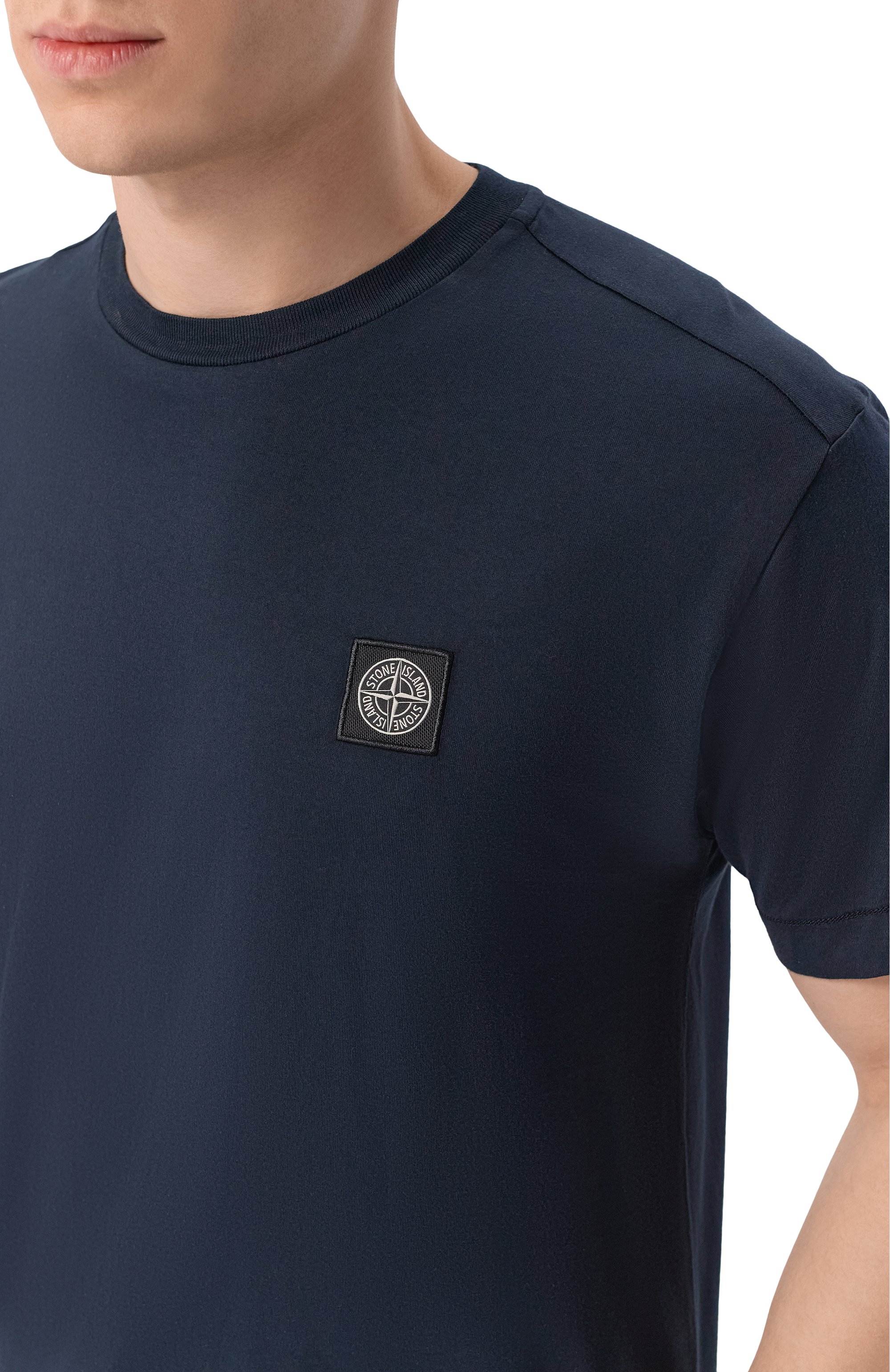 Хлопковая футболка STONE ISLAND, арт. L1S152100027/S0013, фото 5