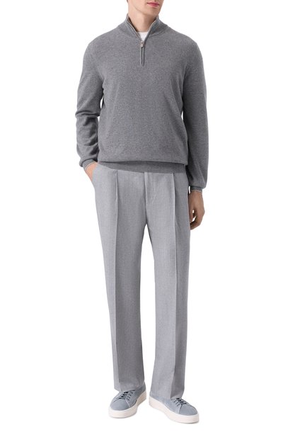 Замшевые кеды voilee SANTONI, арт. MBGG22086PNNTEGC, фото 2