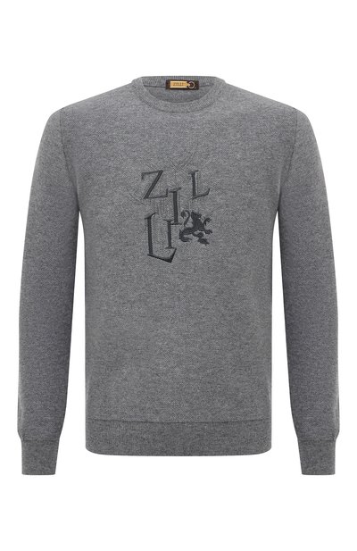 Мужской джемпер из шерсти и кашемира ZILLI, арт. KRN001M0220VZF000