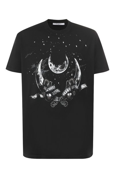 Женская хлопковая футболка GIVENCHY, арт. BW70603Z1F