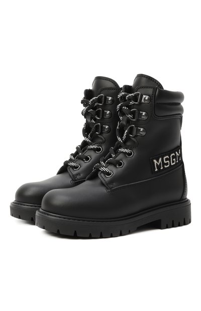 Кожаные ботинки MSGM KIDS, арт. 81170/19-27